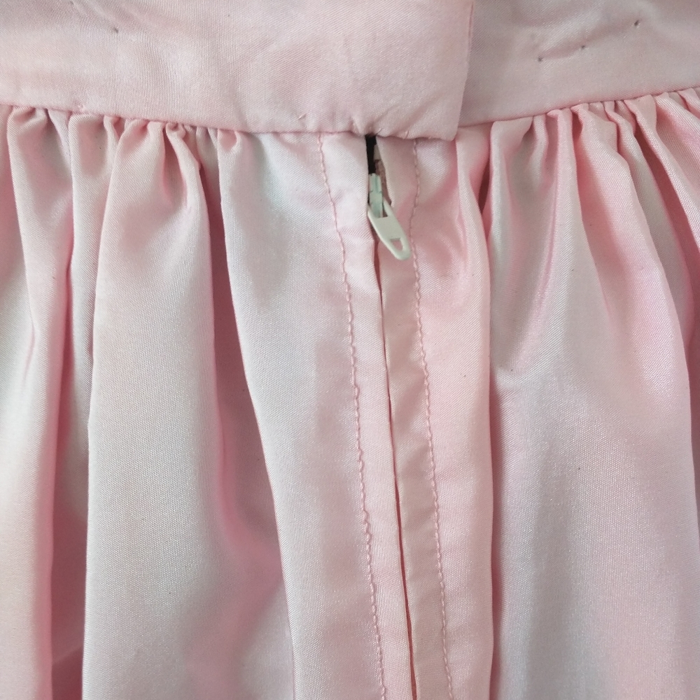 Vintage 1950s pink full skirt - Picture 4 of 9